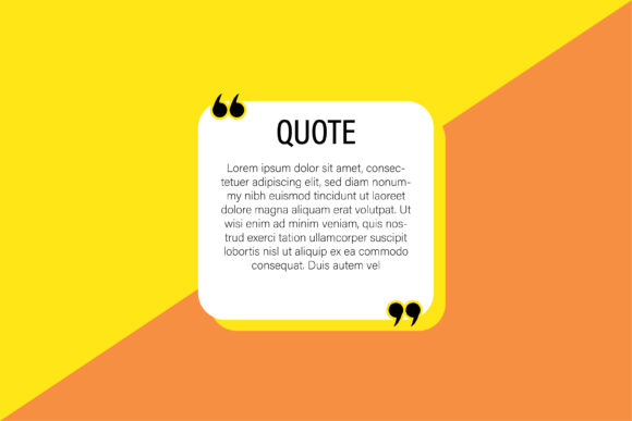 Download Quote Box Label Design Template - Label design Collection